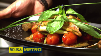 METRO – FILET DE ROUGETS ET POÊLÉE DE TOMATES MARZOUNETTES